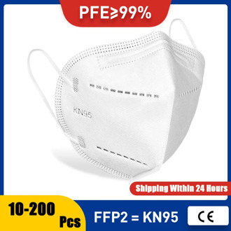 10-200Pcs ffp2 face mask KN95 facial masks filter maske Mouth mask FFP2mask masque KN95mask anti dust mask mascarillas маска