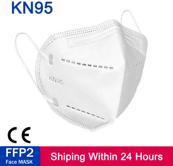 10-200Pcs KN95 Masks FP2 facial masks 4 Layers Filter Dust Mouth PM2.5 maske Face Mask mascarillas Protective Mask masque маска