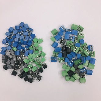 10/20pcs KF350-3P KF350-3.5-2P Terminal 300V 10A Screw 2,3Pin 3.5mm Terminal Screw Connector Splice connector for circuit board