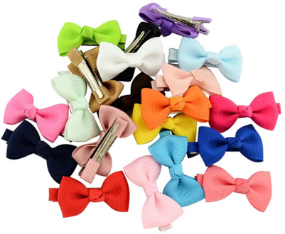 10/20PCS Original Baby Girls Bow Flower Small Barrettes Newborn Cute Hairpins Headwear Kids Hair Clips Headband Hair Accessories