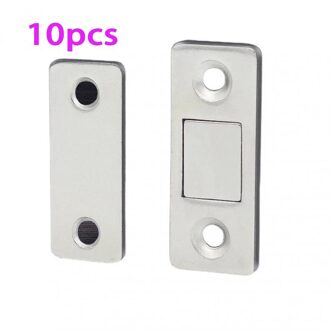10/20Pcs Punch-Gratis Magnetische Deurdranger Aluminium Deur Versterking Slot Beveiliging Deurslot Thuis Deur stopper Set 10stk