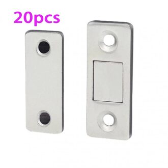 10/20Pcs Punch-Gratis Magnetische Deurdranger Aluminium Deur Versterking Slot Beveiliging Deurslot Thuis Deur stopper Set 20stk