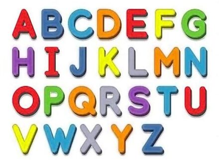 10/26 Pcs Magnetische Letters Hoofdletters Kleine Schuim Alfabet Abc Magneten Voor Koelkast Koelkast Educatief Speelgoed Set bovenste Case Letters