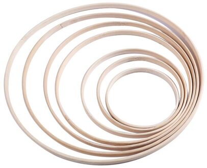 10-29Cm Bamboe Borduurwerk Krans Bamboe Ring Hoops Diy Stitch Craft Home Accessoires Opknoping Decoraties Handgemaakte Interieur 23.3cm