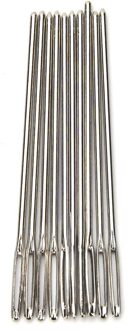 10/30/100 Pcs/Veel Gouden Staart Borduurwerk Stof Kruissteek Naalden Maat 24 Voor 11CT Stitch Doek naaien 10stk