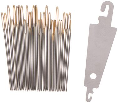 10/30/100 Pcs/Veel Gouden Staart Borduurwerk Stof Kruissteek Naalden Maat 24 Voor 11CT Stitch Doek naaien 30stk