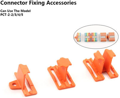 10/30/50PCS Wire Connector Mount Fixing Accessories Quick Cable locking Splice Conductor Terminal Block Connectors Joints