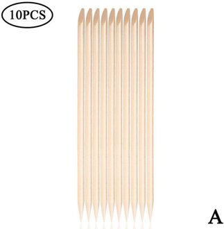 10/50/100 Stuks Nagels Oranje Stokken 11.4Cm Hout Cuticle Art Voor Manicure Pusher Pusher Voor Nagels remover Nail Set I4Q6