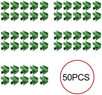 10/50/100Pc Tuin Trellis Plant Connector Cross Clips Voor Tomaat Tuinieren Pijler Wijnstok Klimrek Accessoires connector 25 # B