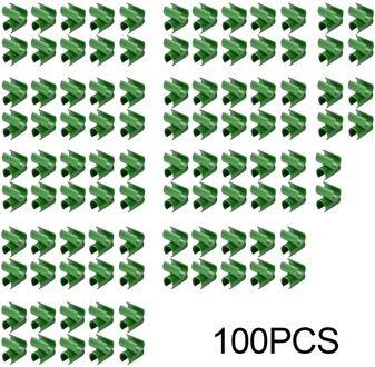 10/50/100Pc Tuin Trellis Plant Connector Cross Clips Voor Tomaat Tuinieren Pijler Wijnstok Klimrek Accessoires connector 25 #