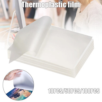 10/50/100pcs A4 50mic Thermals Laminating Sheet Plastic Clear Laminator Sheets Protection Photo Paper Files Card Picture