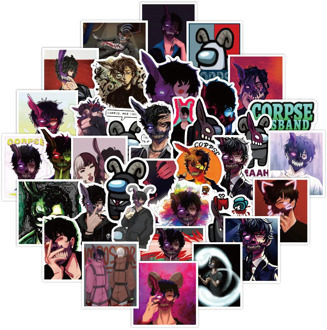 10/50PCS Corpse husband Stickers Graffiti JDM Stickers To DIY Guitar Motorcycle Laptop Luggage Skateboard Car
