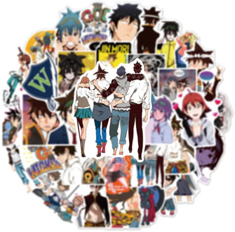 10/50Pcs/pack The God Of High School Anime Stickers For Motorcycle Laptop Luggage Skateboards Diary Stationery