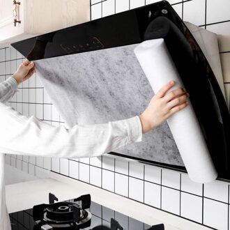 10/5M Keuken Olie Sticker Afzuigkap Oliefilter Papier Vochtbestendige Keuken Vet-Absorberend Papier ontvetten Filter Membraan 46cmx10m