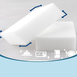 10*6*2Cm Magic Schoon Melamine Gum, melamine Spons Cleaner Multifunctionele Keuken Assessoires Schotel Spons Gum