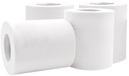 10*6.5 Cm 2/4 Roll Toiletpapier Thuis Bad Toilet Roll Paper Zachte Wc Huidvriendelijke papier Geschikt Voor Vele Tissue Houder 2stk