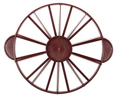 10.6 Inch Brood Cake Divider, Diy Koken 10/12 Gelijk Gedeelte Ronde Cutter Slice Marker Bakken Tool, Veilig, niet Giftig En Ddurable bruin