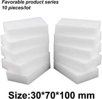 10*7*3Cm Magic Schoon Melamine Gum, melamine Spons Cleaner Multifunctionele Keuken Assessoires Schotel Spons Gum 40 stukken