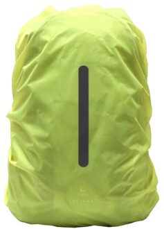 10-70L Reflecterende Draagbare Rugzak Regenhoes, Waterdichte Sport Reistas Regenhoes, Outdoor Camping Wandelen Tas Regenhoes groen-XS
