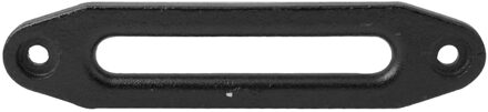 10 "Aluminium Hawse Fairlead Voor 8000-13000LBS Lier Slijtvaste Zwart