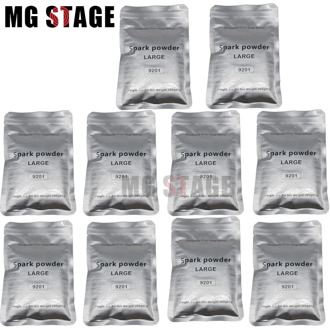 10 Bags Titanium Metal Powder 200g/bag Ti Powder for Pyrotechnics wedding effect Cold Spark Fountain Fireworks Sparkular Machine