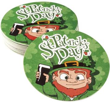 10 Bierviltjes St Patrick's Day (10 cm)