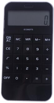 10 Cijfers Display Pocket Elektronische Berekenen Rekenmachine Kantoorbenodigdheden Multifunctionele Draagbare Pocket Onderwijs Rekenmachine zwart