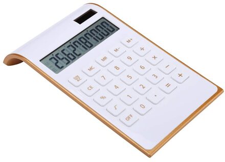 10 Cijfers Solar Power Calculator, Slanke Elegante , Office/Home Elektronica, Dual Aangedreven Desktop Rekenmachine