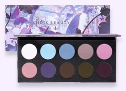 10-Color Eyeshadow Palette - Cold Butterfly Cold Butterfly - 14.5g