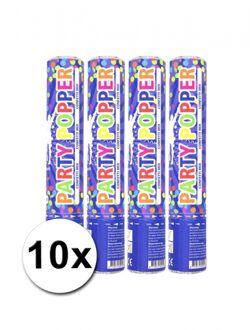 10 confetti kanonnen gekleurd 28 cm