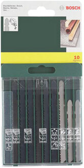 10-delige Decoupeerzaagbladenset (universeel)
