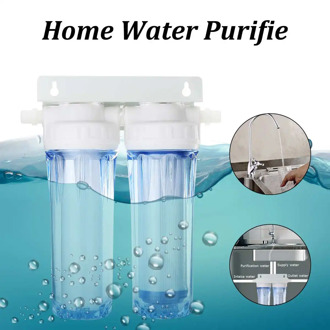 10" Dual Dual Reverse Osmosis Faucet Tap Water Filter Health Purifier Cartridge Home Kitchen