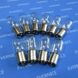 10 Duw Type Clear Gloeilampen voor Singer andere Home Naaimachine 15 W 110 V