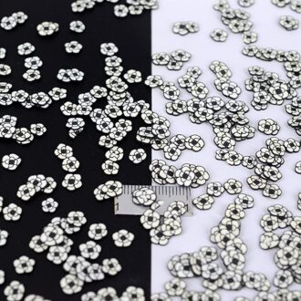 10 G/partij Polymeer Klei Daisy Bloem Sprinkles Mooie Confetti Voor Ambachten Maken, Diy 20g 5mm camellia