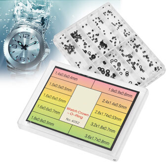 10 Grids Horloge Hoofd Waterdicht Ring Horloge Crown O-Ring Waterdichte Seals Reparatie Tools