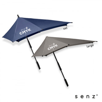 10 grote senz° paraplu's bedrukken met logo of bedrijfsnaam drukken