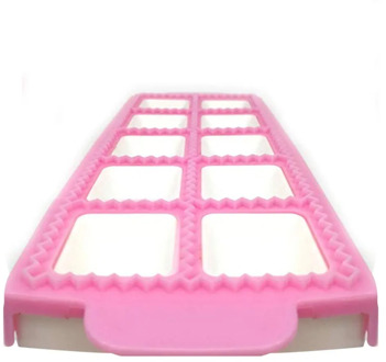 10-Hole Plastic Ravioli/Pierogi/Dumpling Maker Wrapper Empanada Press Mold Dough Cutter Pie Ravioli Dumpling Mould