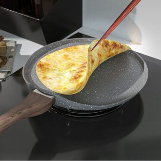 10 Inch/26Cm Maifan Stone Non-stick Koekenpan Ronde Grote Pannenkoek Pot Steak Ontbijt Omelet Bakken pan Crêpe Pan