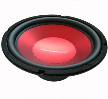 10 Inch High Power Subwoofer Rood Injection Cone Rubber Edge Auto Audio Voor Universele Modificatie Woofer Luidsprekers 1800 W 4 ohm