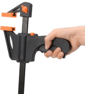 10 Inch Hout-Werken Bar Klem Quick Ratchet Release Snelheid Squeeze Diy Hand Tool -Y103