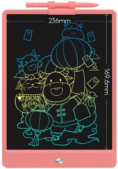 10 Inch Oplaadbare Tekentafel Anti-Val En Duurzaam Scherm Oogbescherming Tekentafel Kinderen Draagbare Tekentafel 10 duim kleur roze