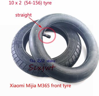 10 Inch Pneumatische Buitenste Binnenband Voor Xiaomi Mijia M365 Elektrische Scooter Voor/Achter Wiel Dikkere Inflatie Tyre tube en tyre