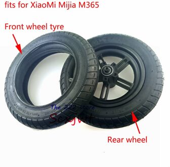 10 Inch Pneumatische Buitenste Binnenband Voor Xiaomi Mijia M365 Elektrische Scooter Voor/Achter Wiel Dikkere Inflatie Tyre voorkant tyre achterkant whee