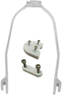 10 inch wielen upgrade diy complete kit voor Xiaomi mijia M365/M187/Pro scooter accessoires wit