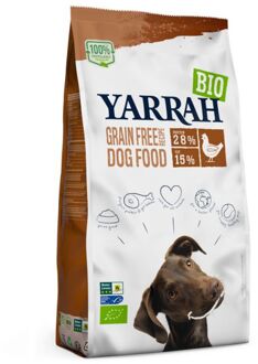 10 kg Yarrah dog adult graanvrij kip/vis hondenvoer