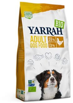 10 kg Yarrah dog biologische brokken kip hondenvoer