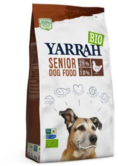 10 kg Yarrah dog biologische brokken senior hondenvoer