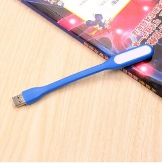10 Kleuren Draagbare Voor Xiaomi USB LED Light met USB Voor Power bank/computer Led Lamp Gezichtsvermogen Beschermen USB LED laptop blauw