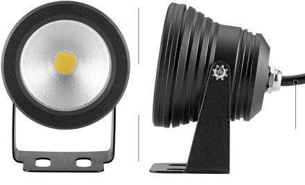 10 Led Remote Controlled Rgb Submersible Light Battery Operated Onderwater Night Lamp Outdoor Vaas Kom Tuin Partij Decoratie cold sliver