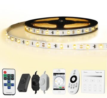 10 meter - 600 leds complete led strip set warm wit